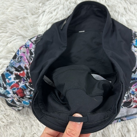 Lululemon Run Times Short II *4" Culture Clash Multi Black / Black - Picture 2 of 6